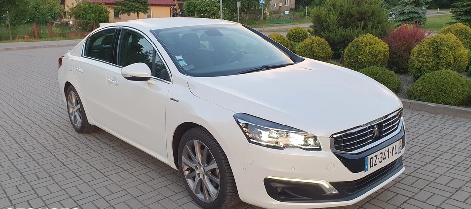 Peugeot 508 cena 52000 przebieg: 116850, rok produkcji 2015 z Chełm małe 742